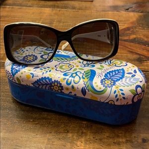 Brighton Black and White Sunglasses